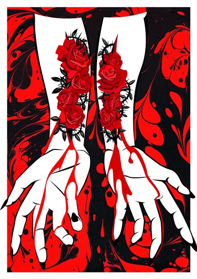 Рисунки: Bloody roses