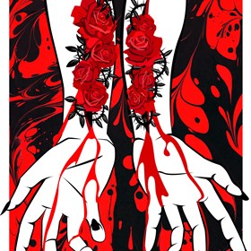 Рисунки: Bloody roses